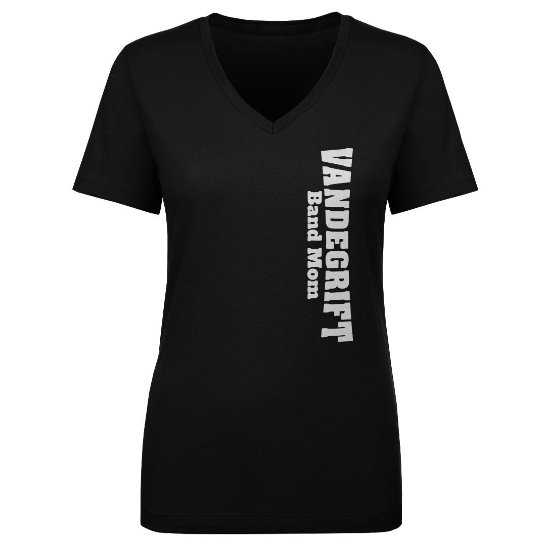 Women's V Neck Band Mom