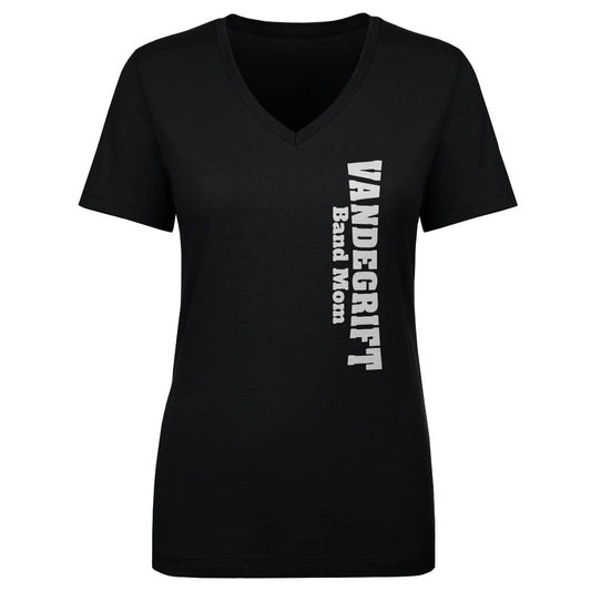 Women's V Neck Band Mom