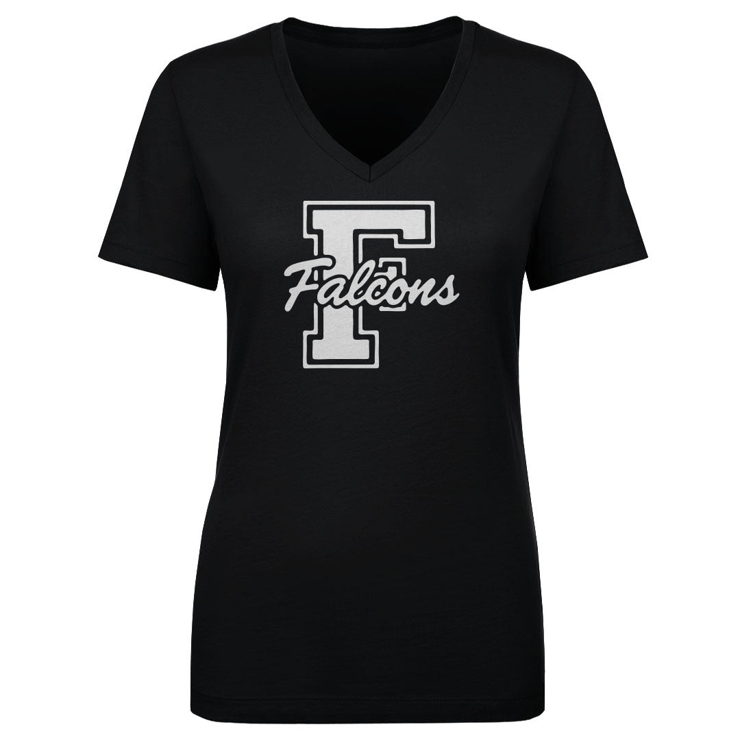 Women's V Neck Four Points "F"