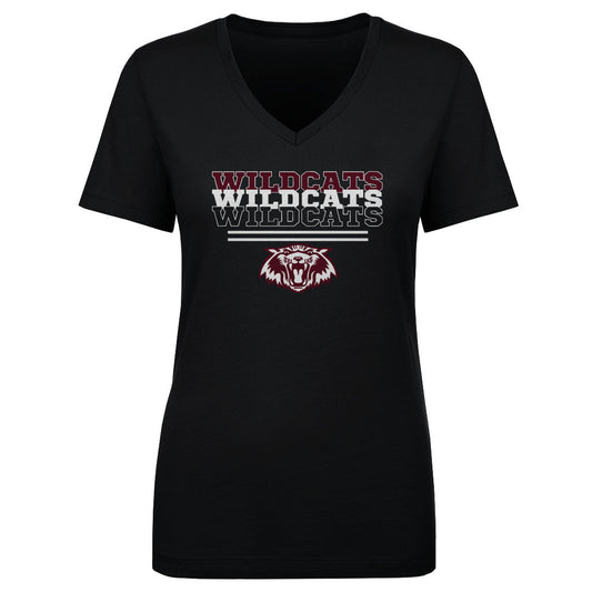 Women's V Neck Plano Wildcats 2603