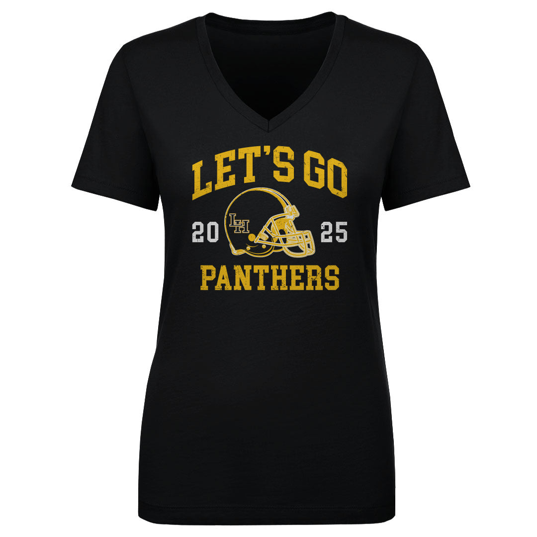 Women's V Neck Let's Go Helmet