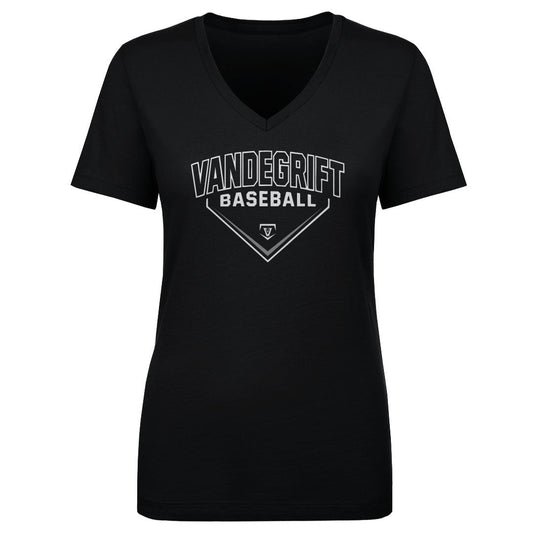 Women's V Neck Vandegrift Baseball Field