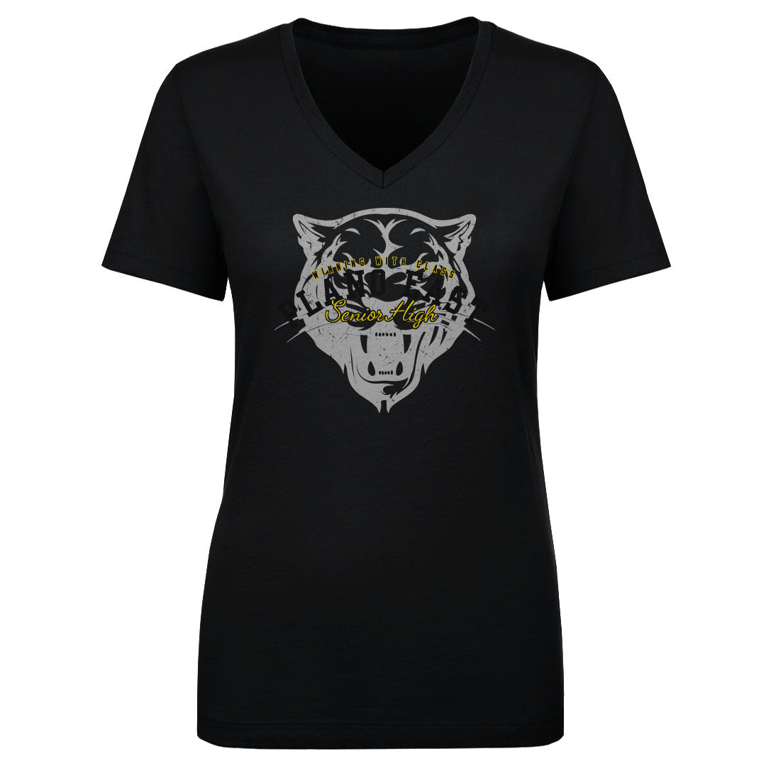 Women's V Neck Plano East Winning With Class