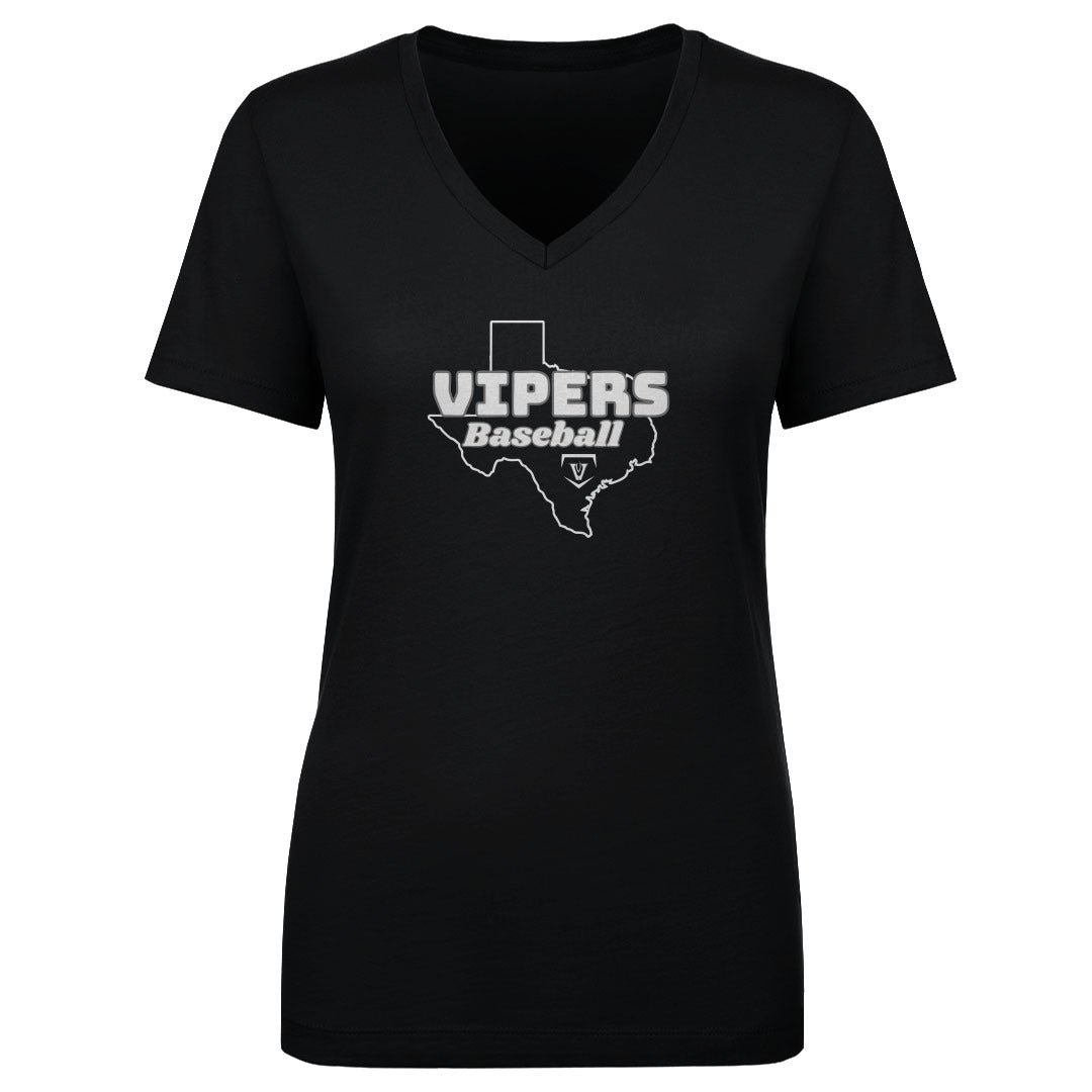 Women's V Neck Vandegrift Baseball Texas