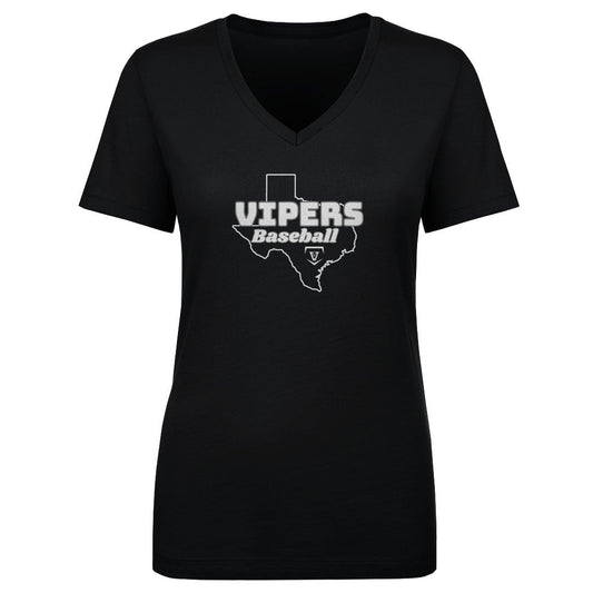 Women's V Neck Vandegrift Baseball Texas
