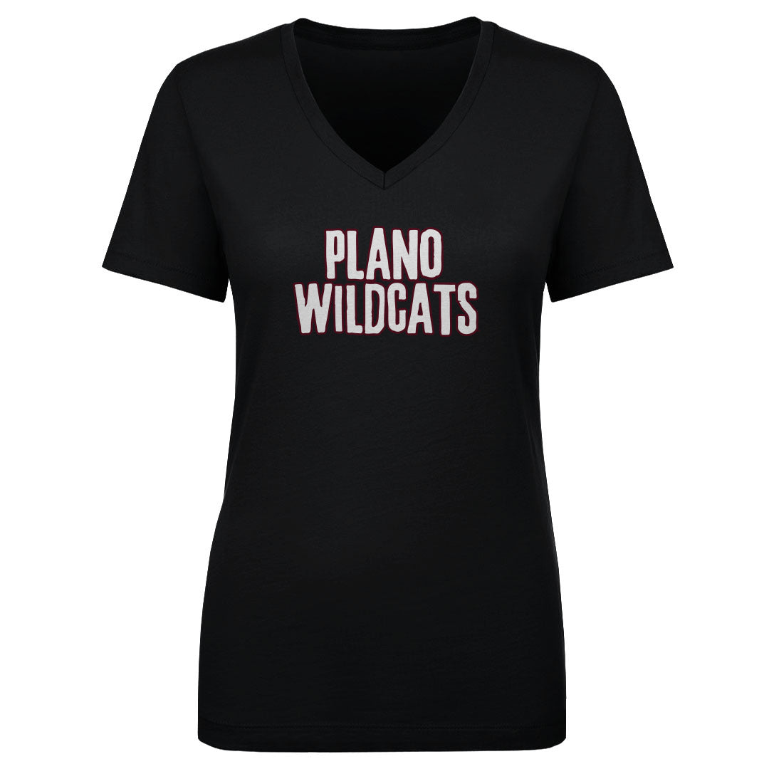 Women's V Neck Plano Wildcats