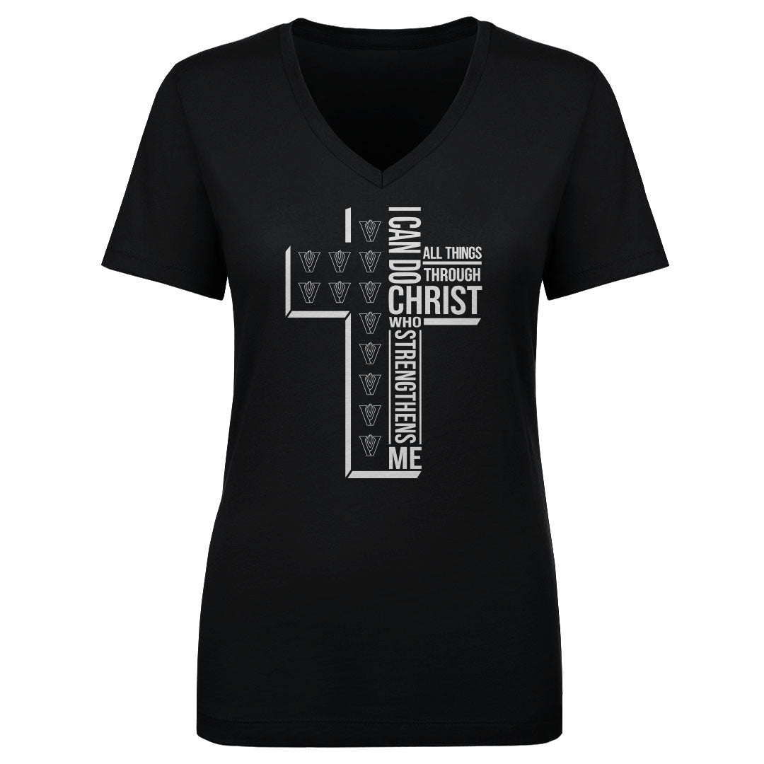 Women's V Neck Vandy I Can Do All Things