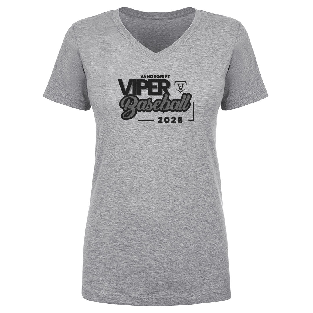 Women's V Neck Vandegrift Viper Baseball