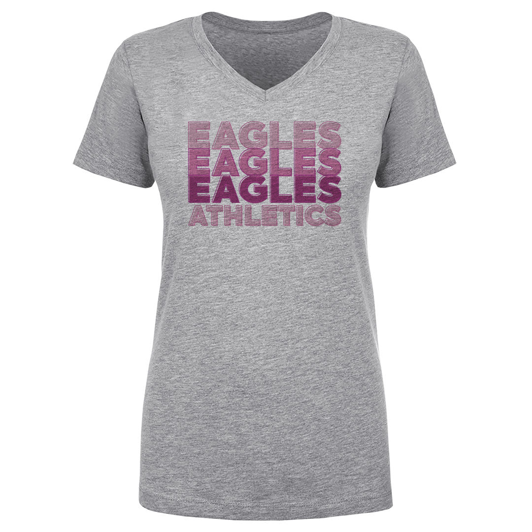 Women's V Neck Canyon Ridge Pink