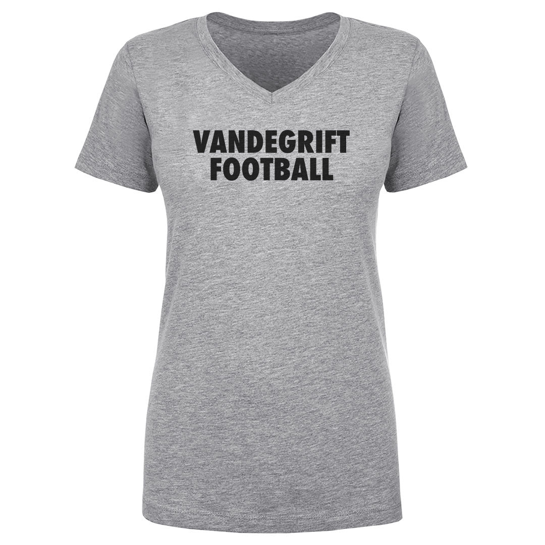 Women's V Neck Vandegrift Football
