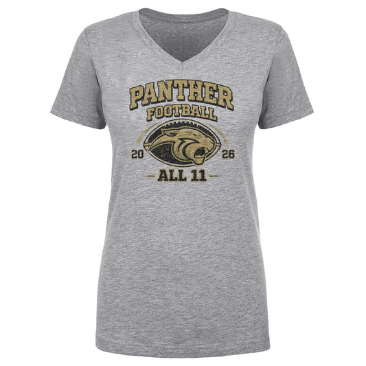 Women's V Neck Plano East ALL-11