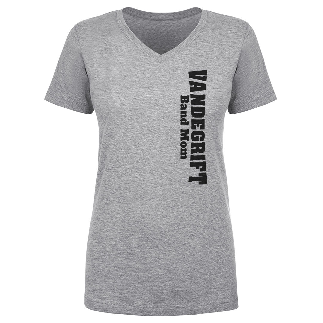 Woman's V Neck Band Mom