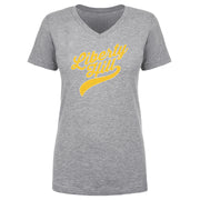 Women's V Neck Liberty Hill Script