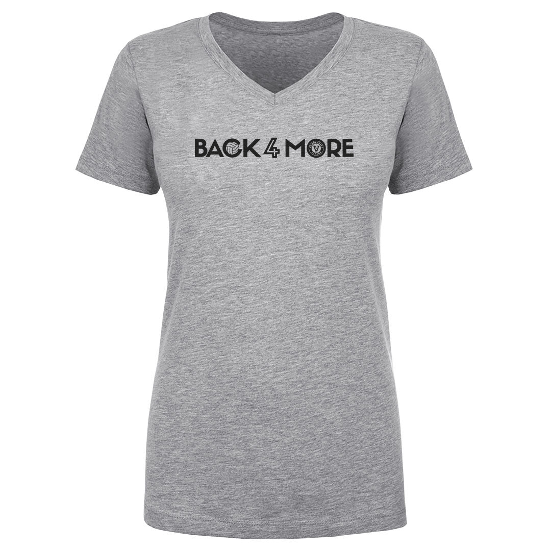 Women's V Neck 1 Back 4 More