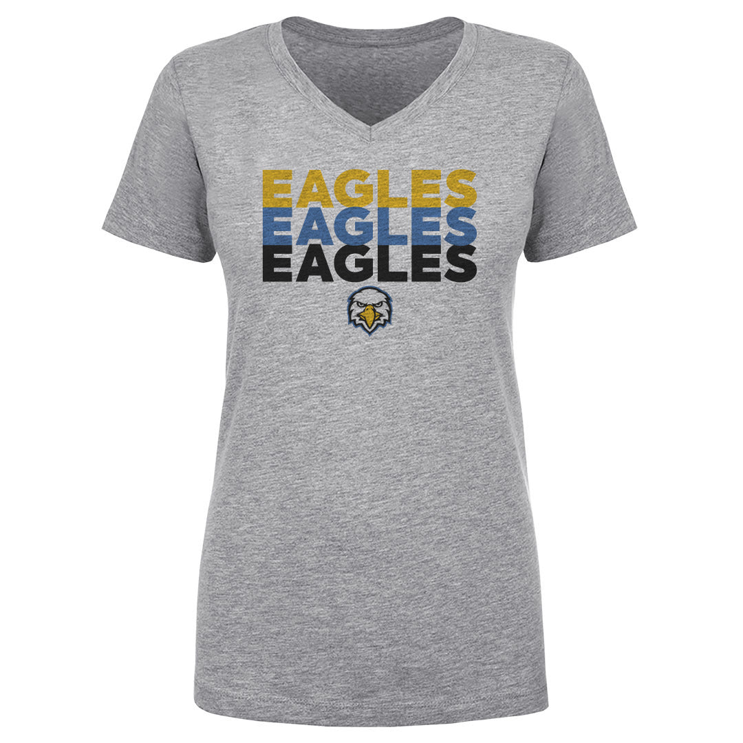 Women's V Neck Canyon Ridge Trio Eagles