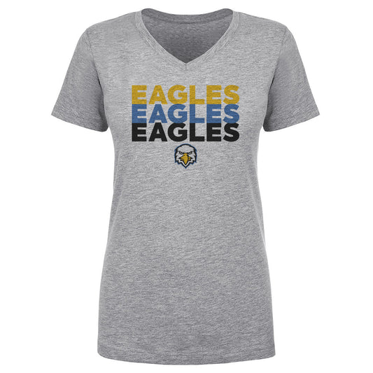 Women's V Neck Canyon Ridge Trio Eagles