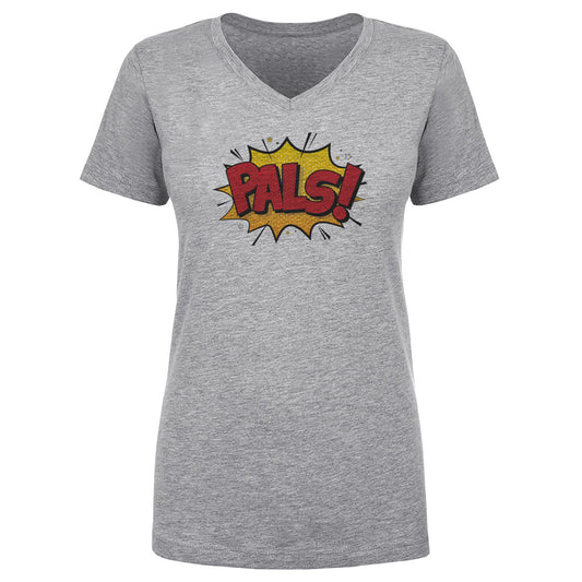 Women's V Neck Pow PALS