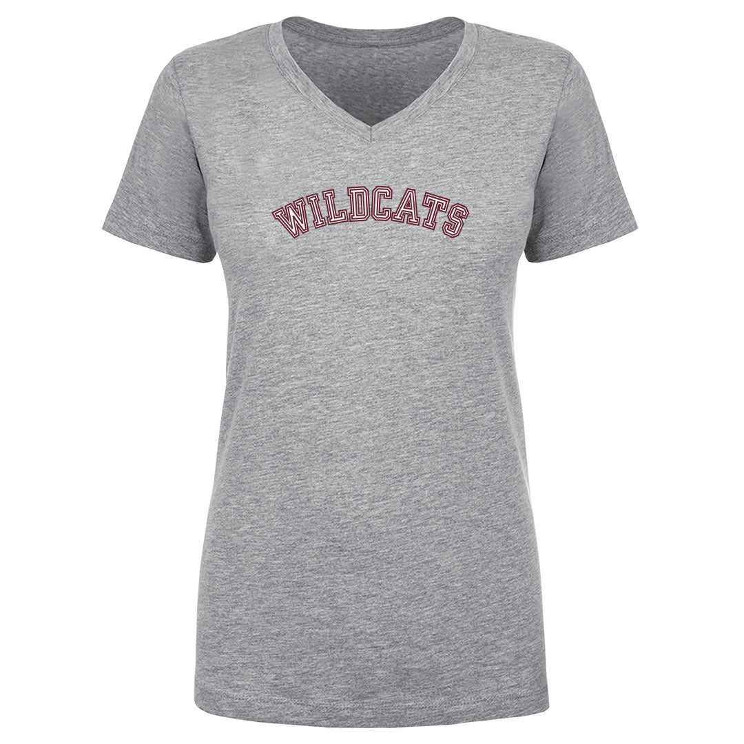 Women's V Neck Wildcats 26