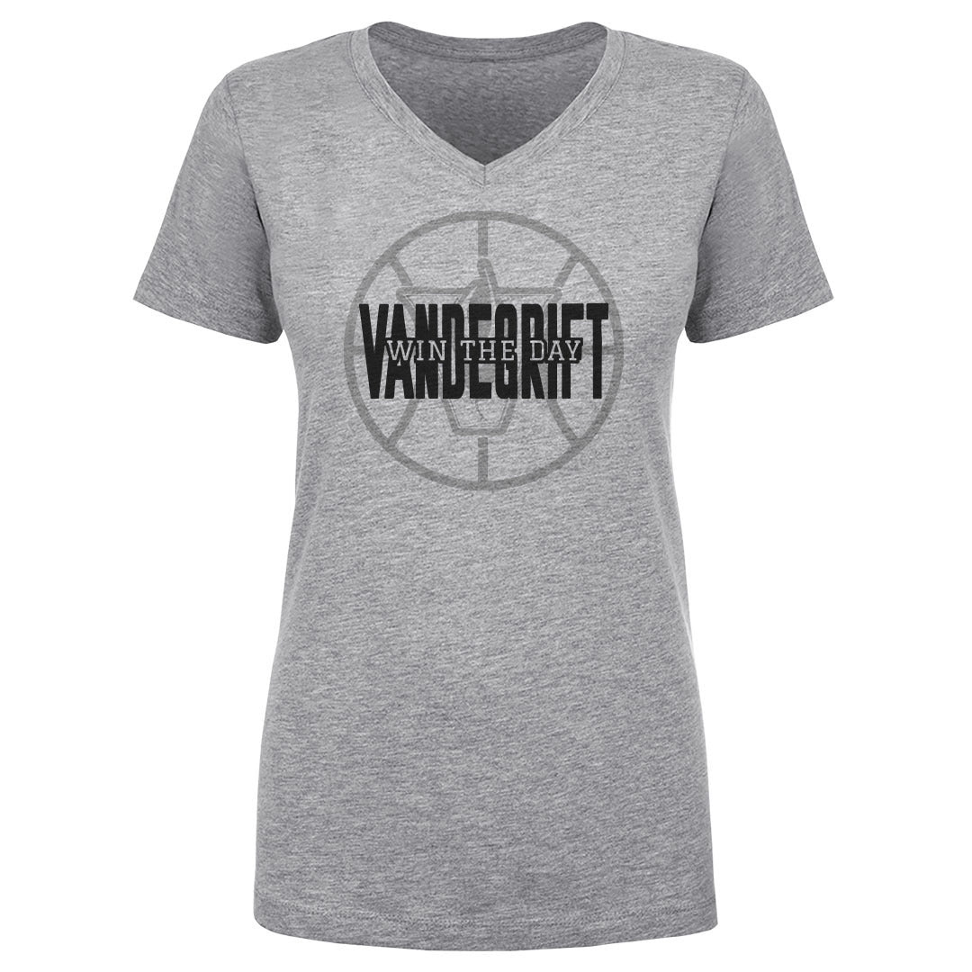 Women's V Neck Vandegrift Win The Day
