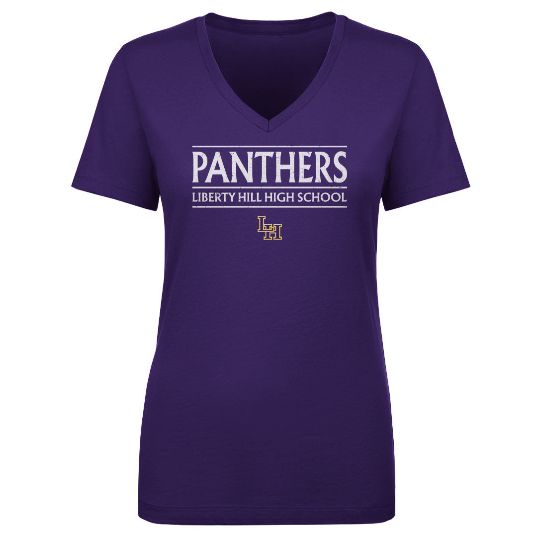 Women's V Neck Wordmark