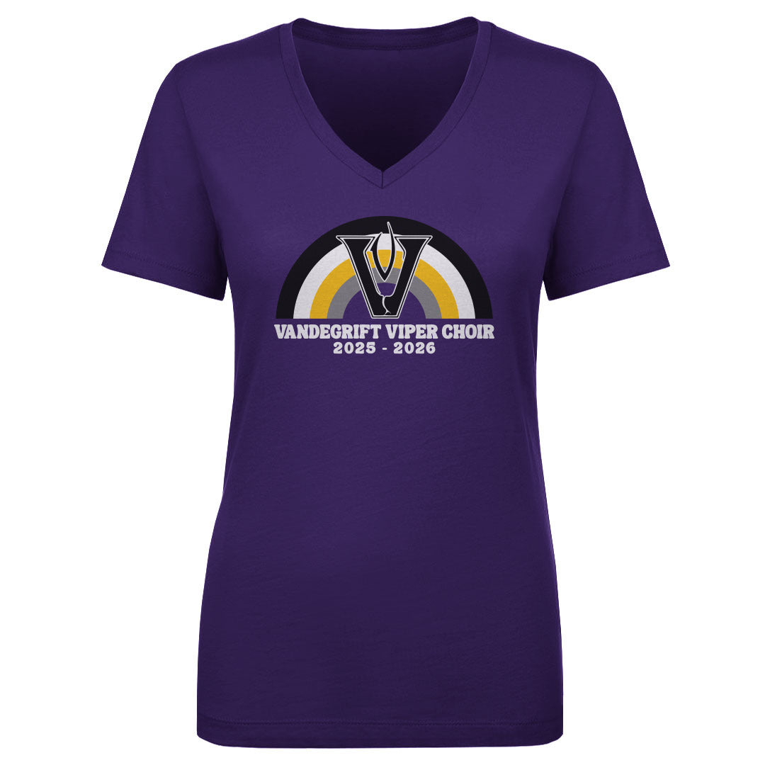 Women's V Neck Viper Choir Yellow