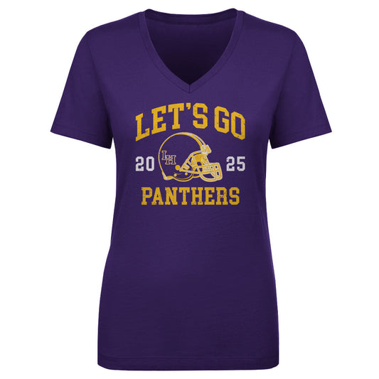 Women's V Neck Let's Go Helmet