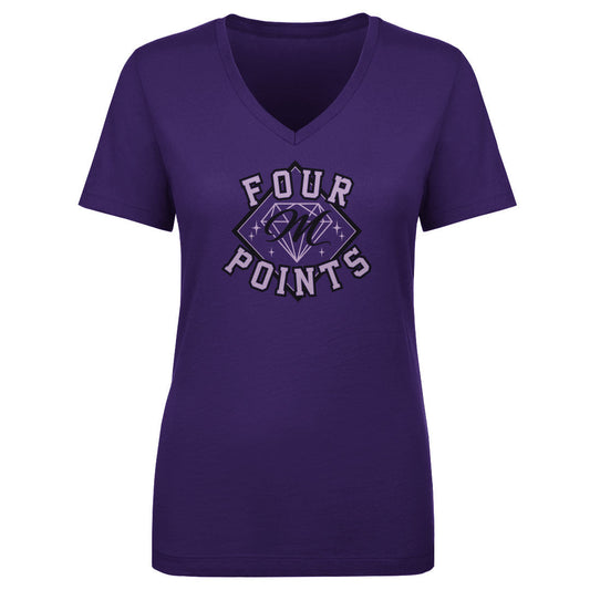 Women's V Neck Four Points Majestics 26D