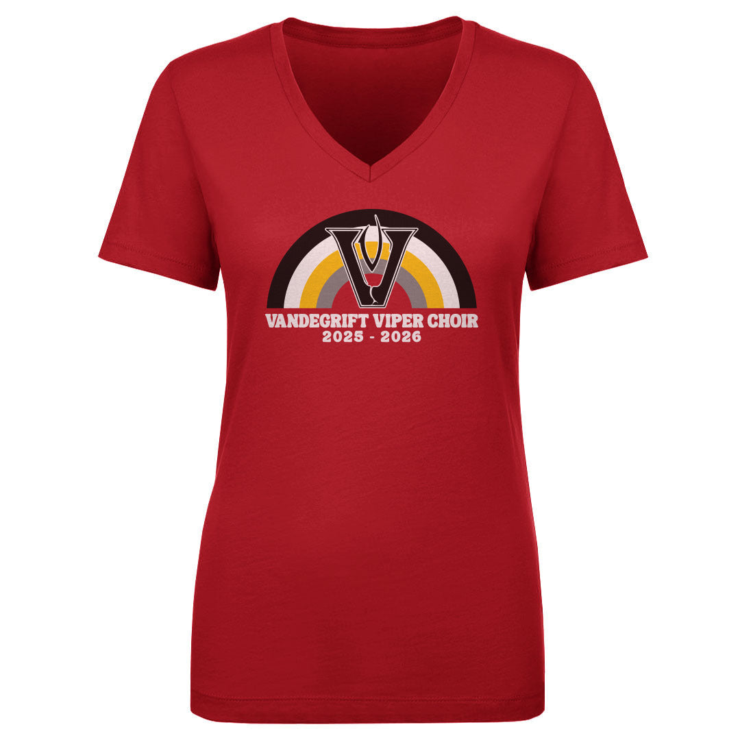 Women's V Neck Viper Choir Yellow
