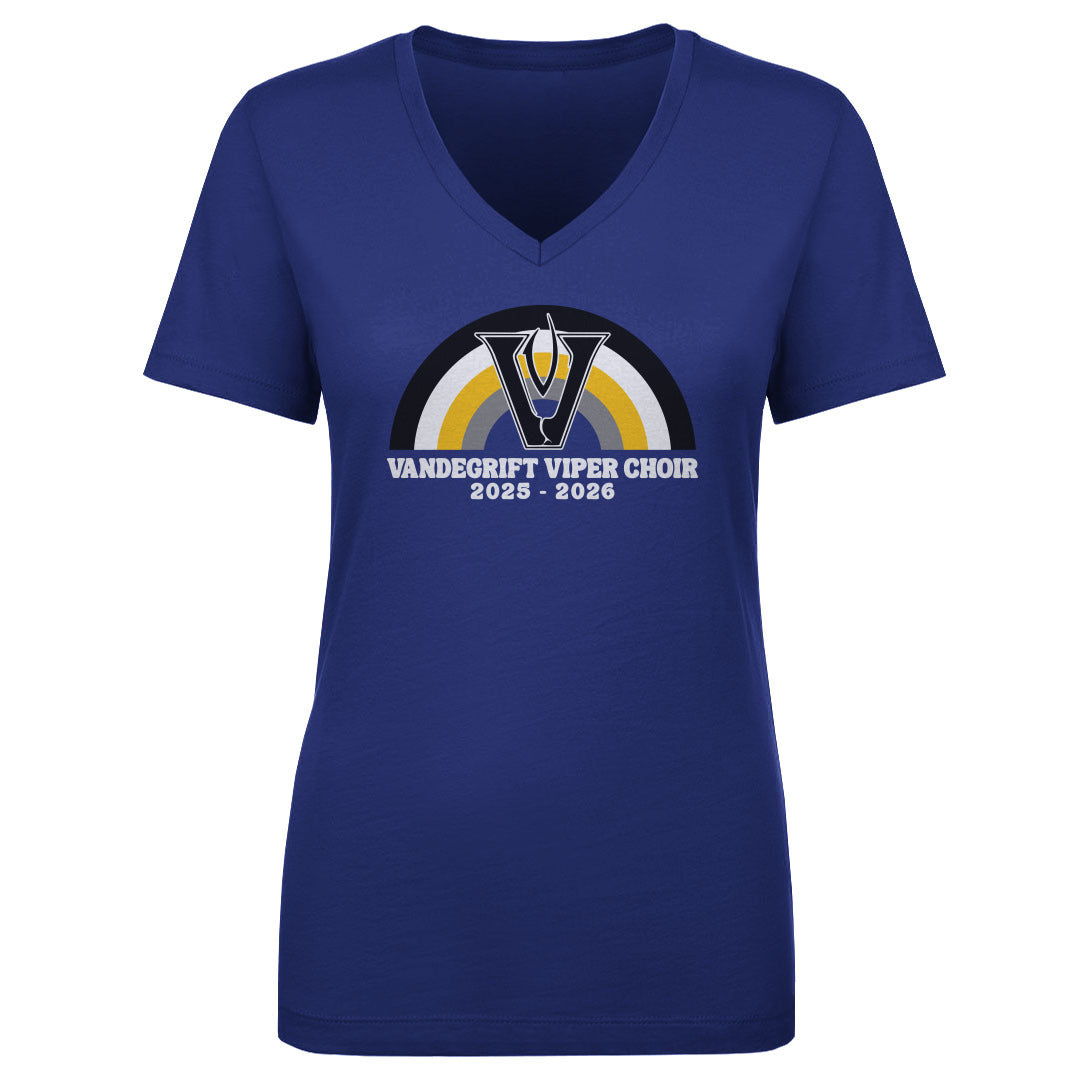Women's V Neck Viper Choir Yellow