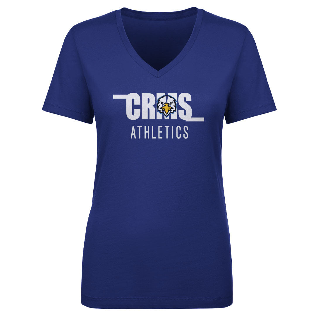 Women's V Neck Canyon Ridge CRMS Athletics