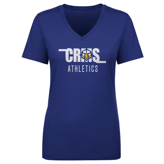 Women's V Neck Canyon Ridge CRMS Athletics