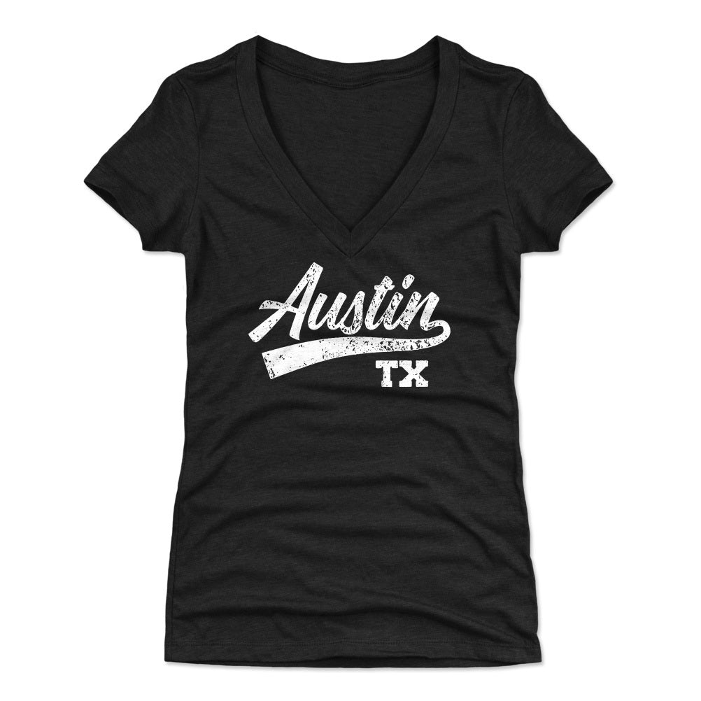 Austin Texas City Script WHT