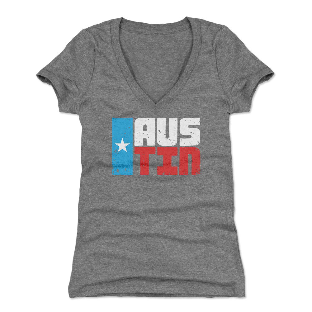 Austin Texas Flag WHT