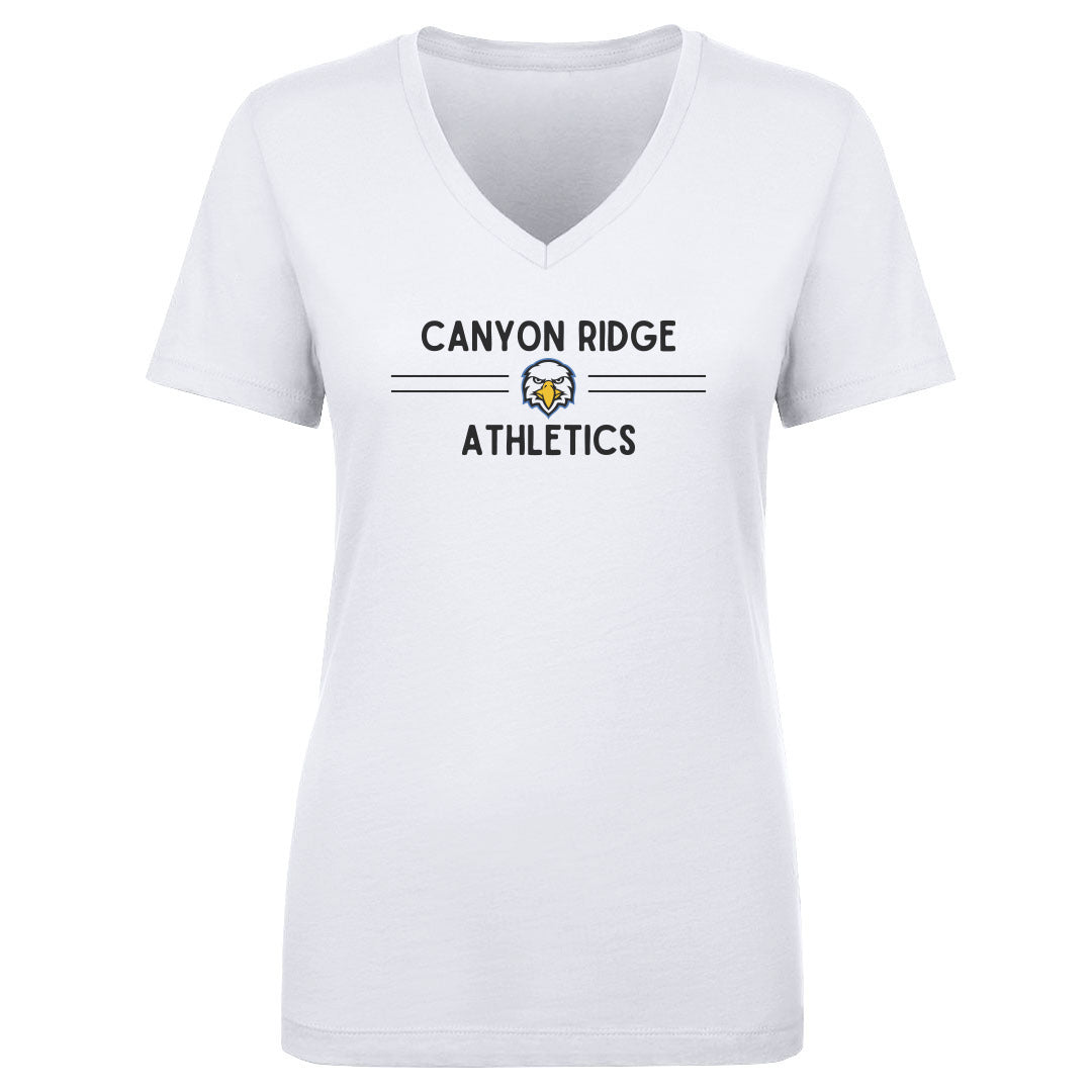 Women's V Neck Canyon Ridge Eagle