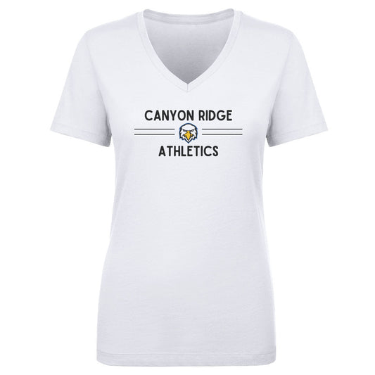 Women's V Neck Canyon Ridge Eagle