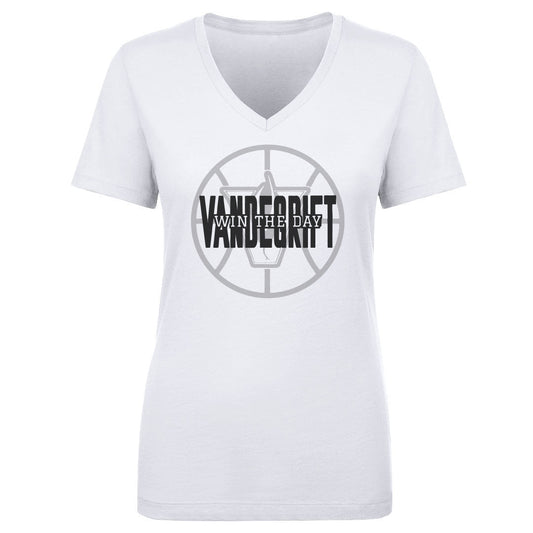 Women's V Neck Vandegrift Win The Day