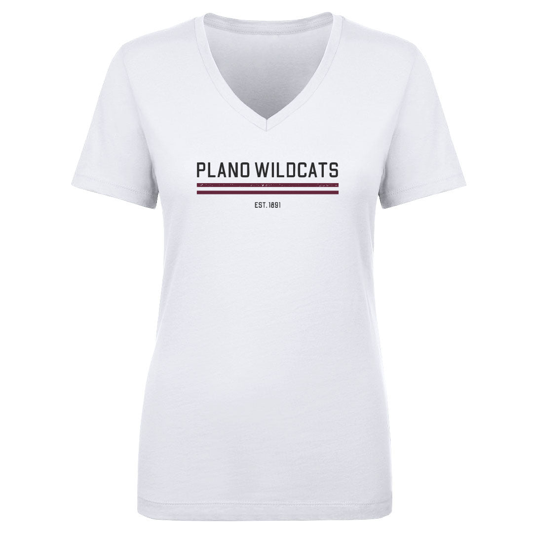 Women's V Neck Plano Lines