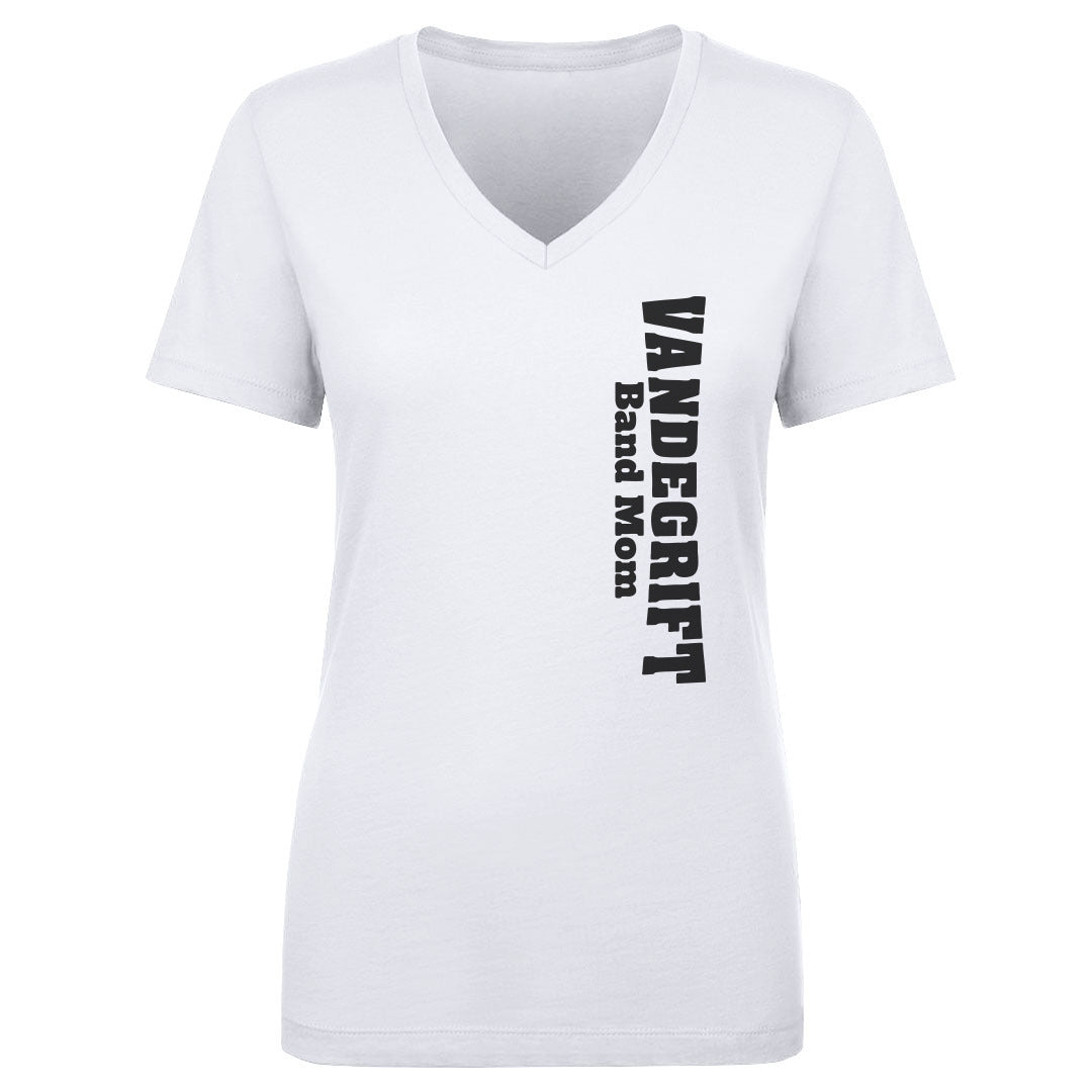 Woman's V Neck Band Mom