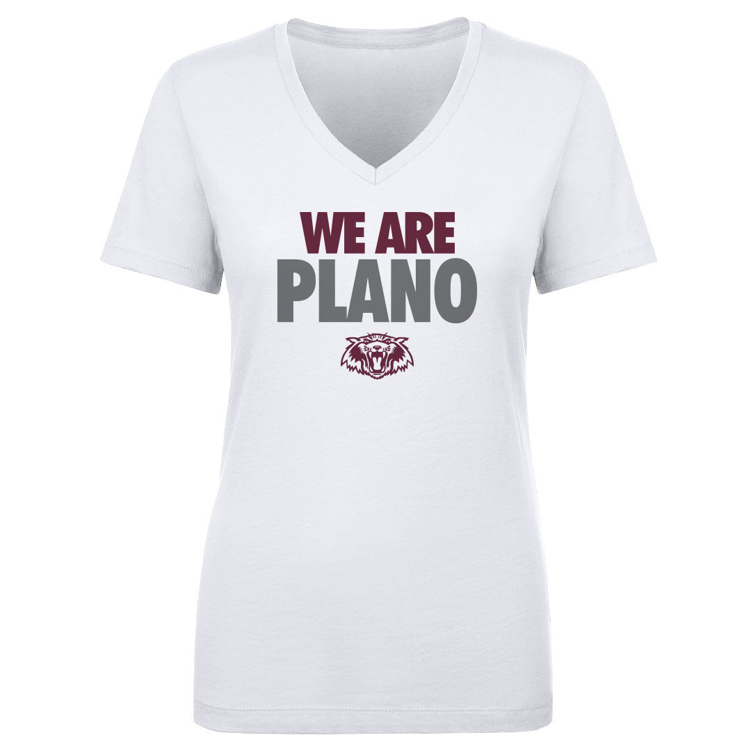 Women's V Neck We Are Plano