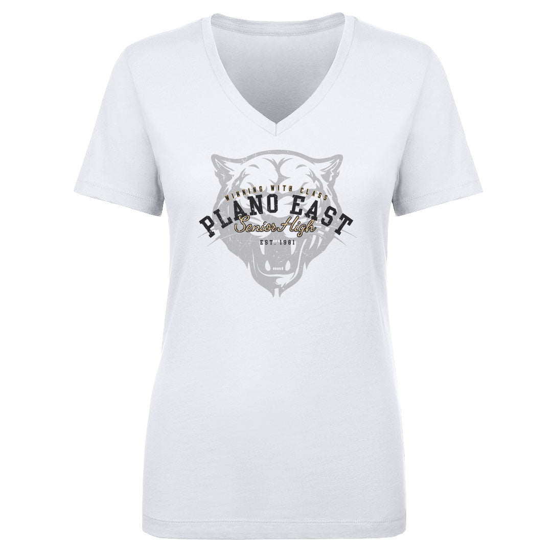 Women's V Neck Plano Winning With Class