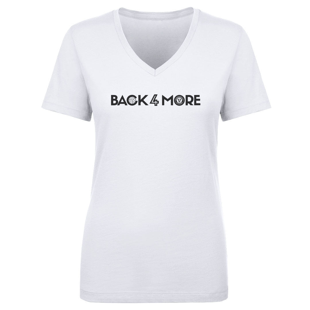 Women's V Neck 1 Back 4 More