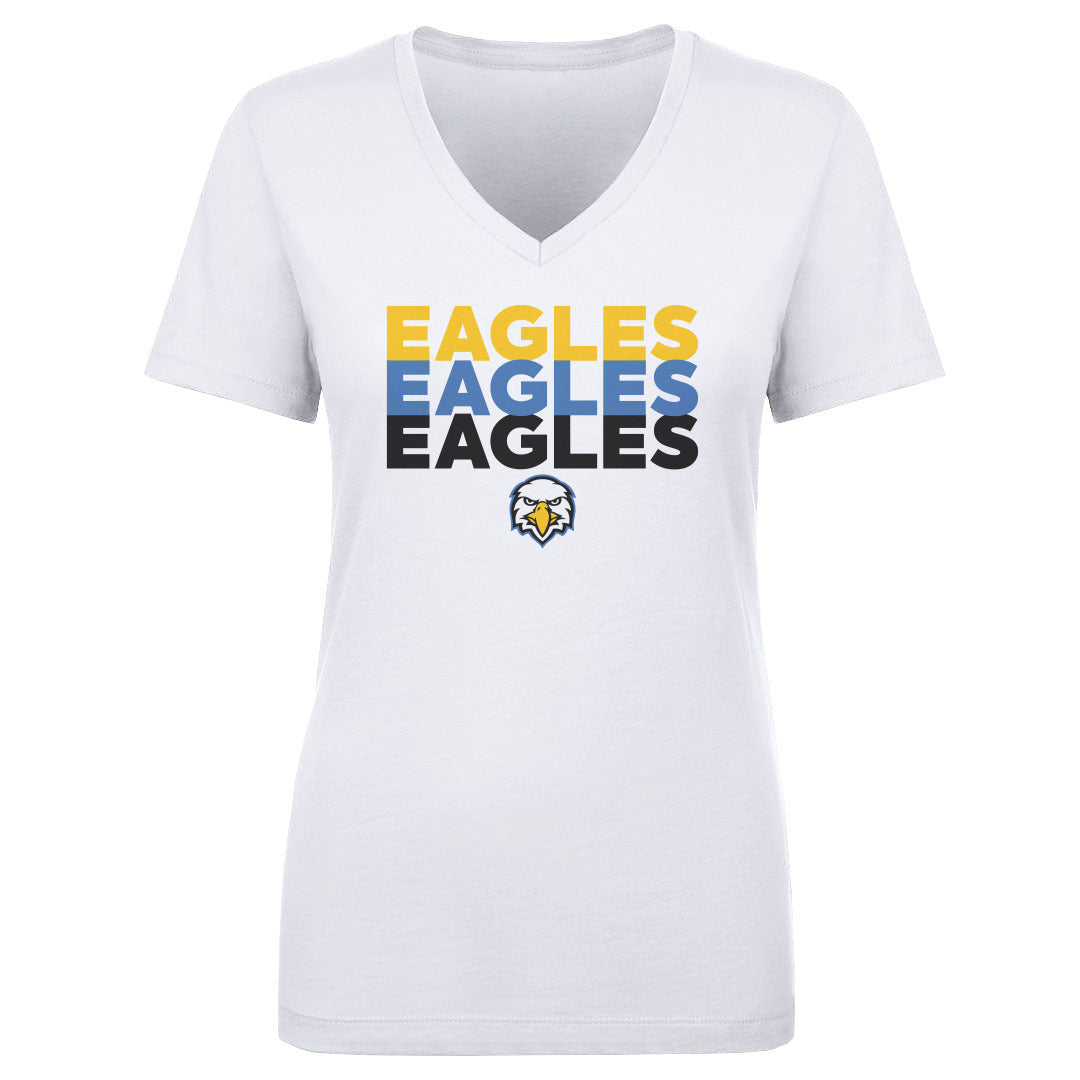Women's V Neck Canyon Ridge Trio Eagles