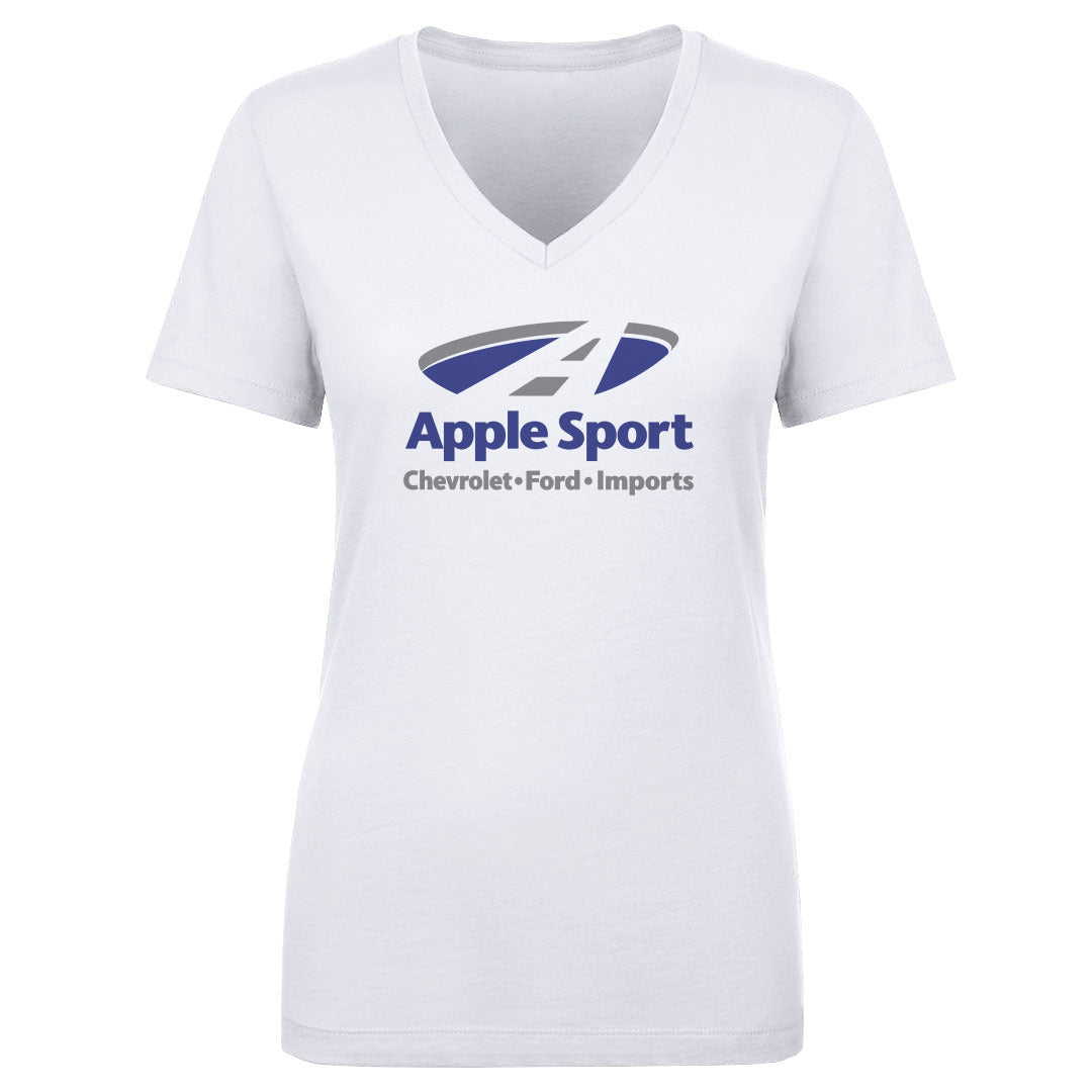 Women's V Neck Apple Sport Chevy/Ford/Imports