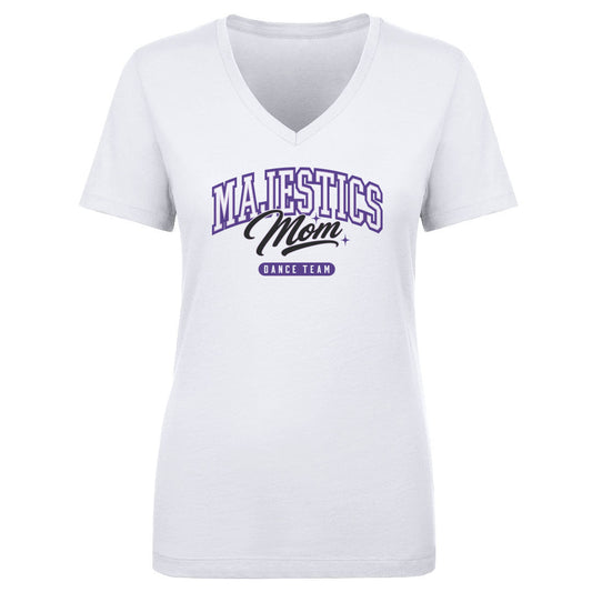 Women's V Neck Majestics Mom 2600