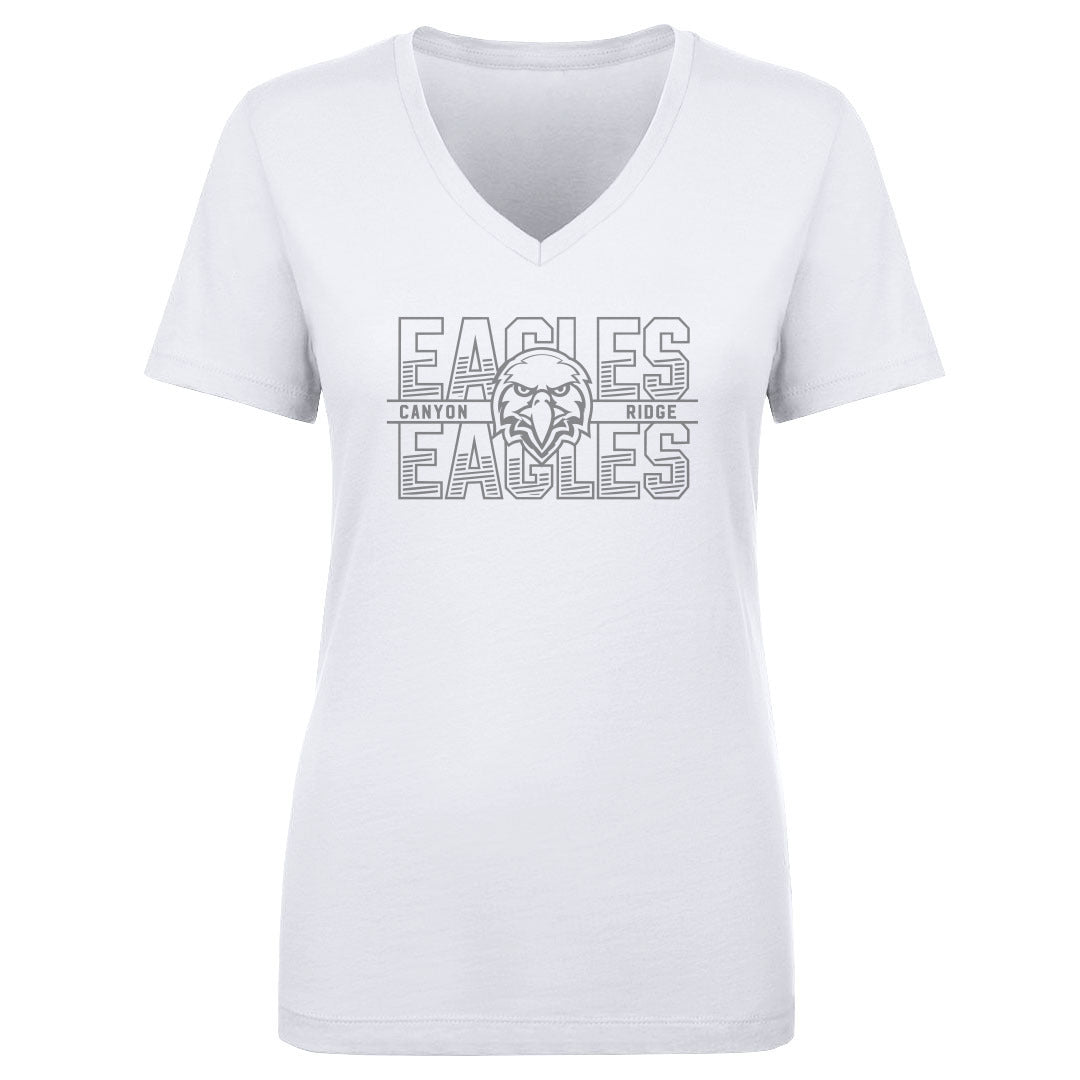 Women's V Neck "White Out" CRMS 26