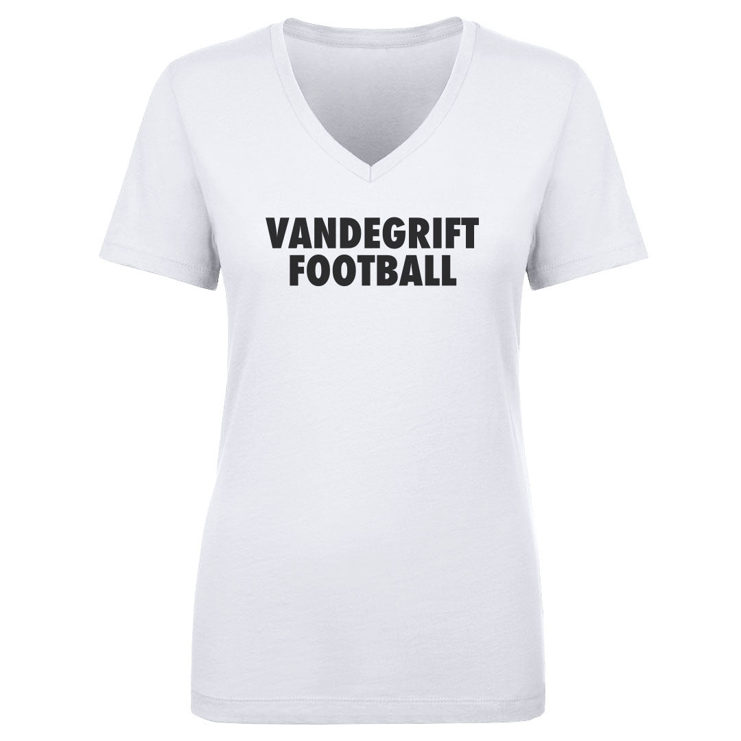Women's V Neck Vandegrift Football