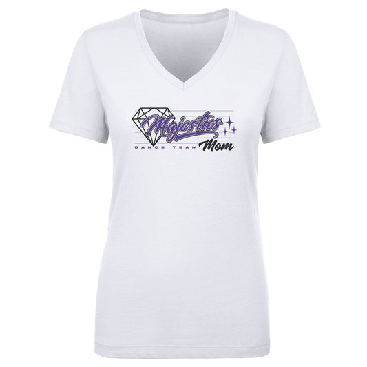 Women's V Neck Majestics Mom 2603