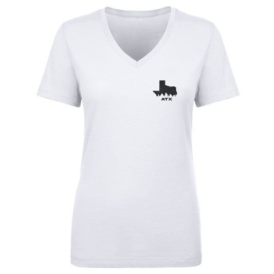 Women's V Neck Austin ATX1 Pocket