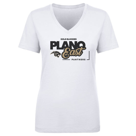 Women's V Neck Gold Blooded