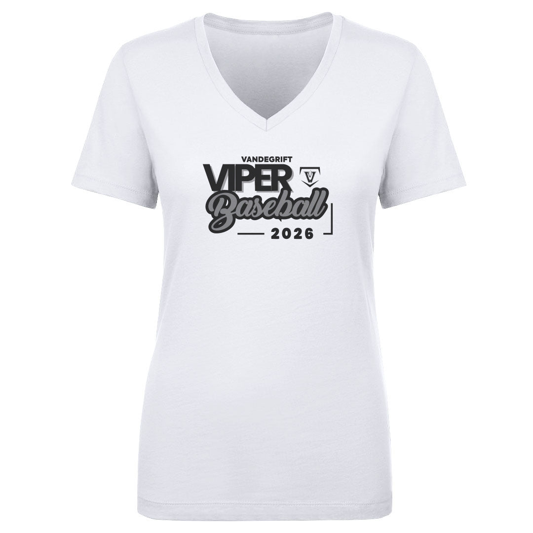 Women's V Neck Vandegrift Viper Baseball